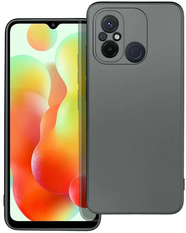 Oem METALLIC Dėklas skirtas Xiaomi Redmi 12C pilkos spalvos