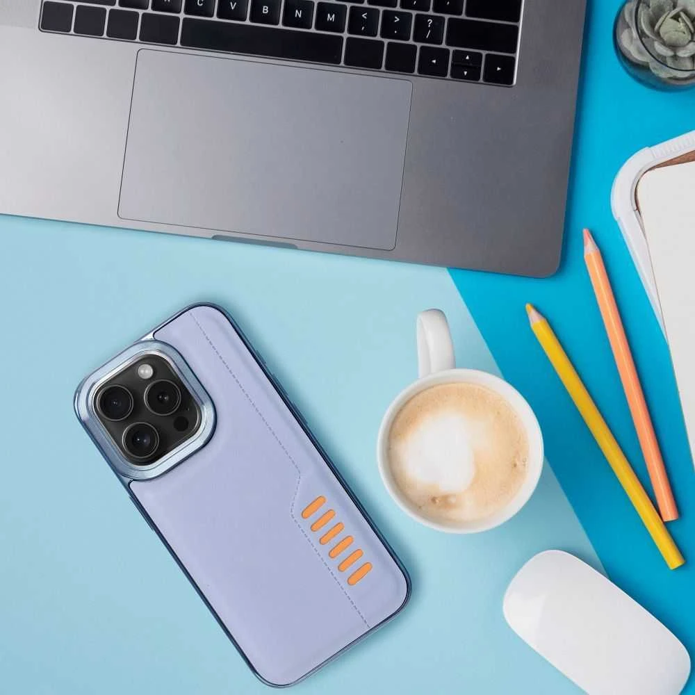 Dėklas Oem Mėlyna MILANO Case for IPHONE 14 Pro mėlynas