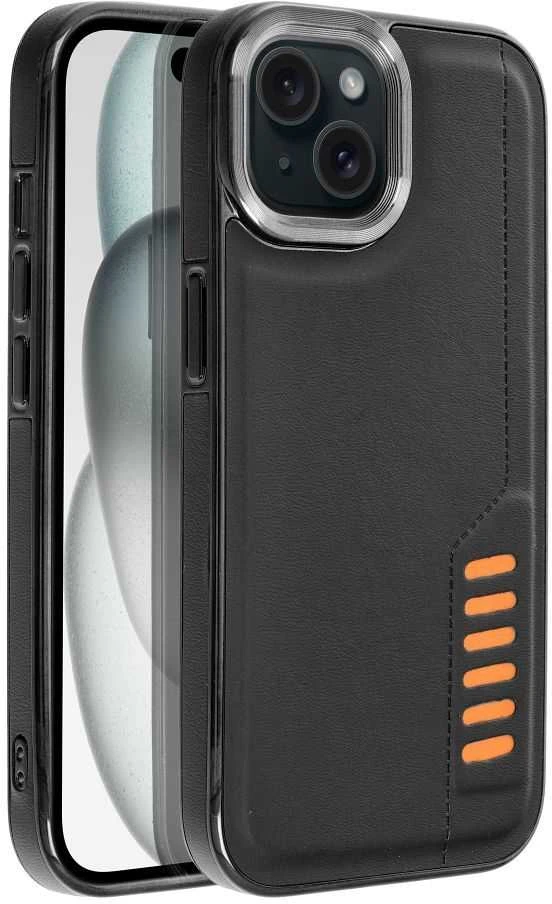 Dėklas Oem MILANO Case for IPHONE 15 juodas