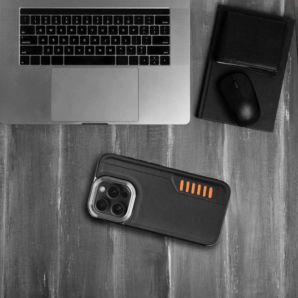 Dėklas Oem MILANO Case for IPHONE 15 juodas