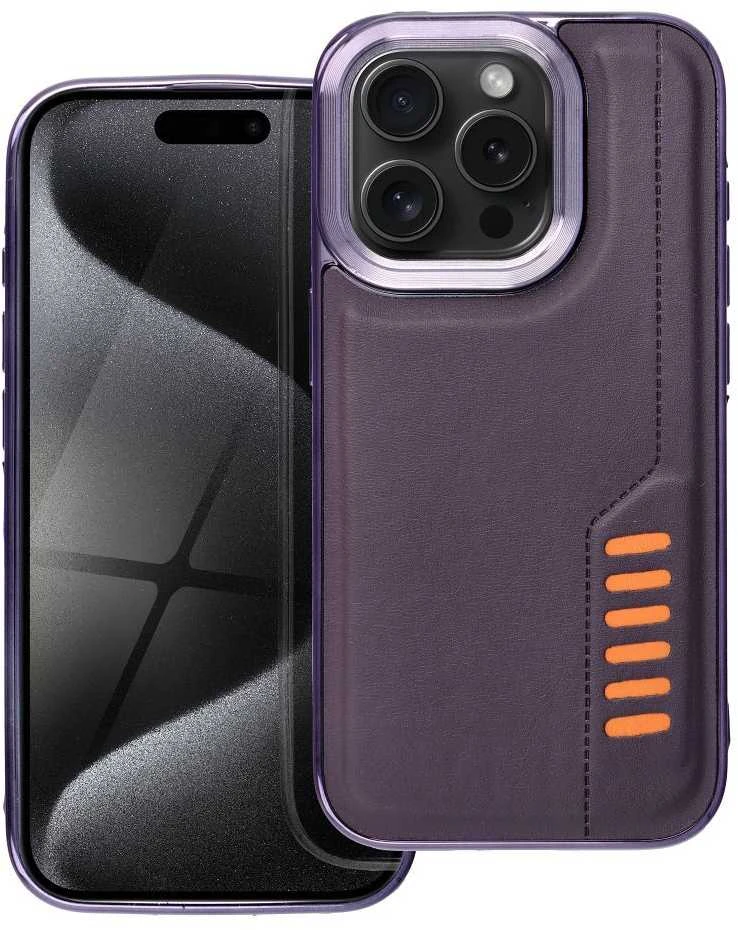 Dėklas Oem MILANO Case for IPHONE 15 Pro dark violetinė