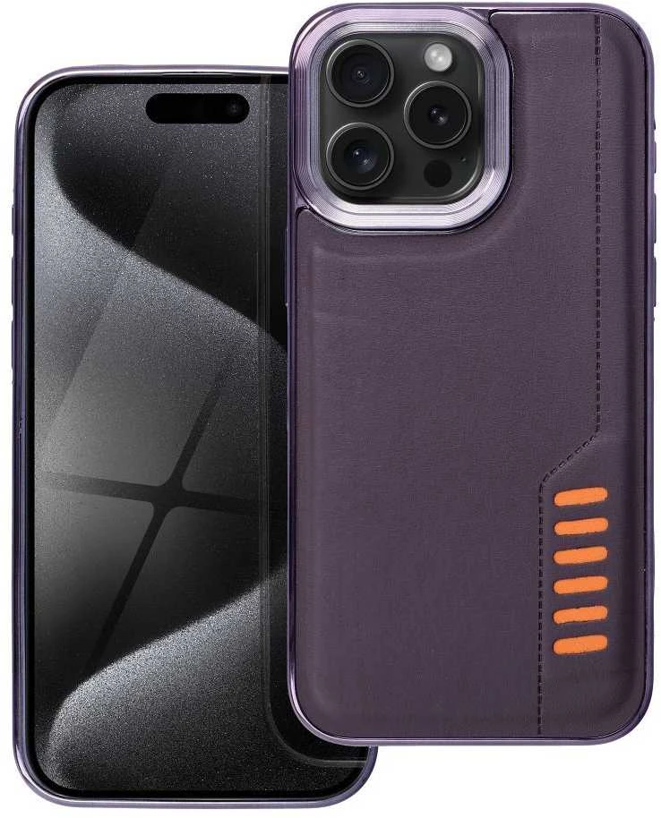 Dėklas Oem MILANO Case for IPHONE 15 Pro Max dark violetinė