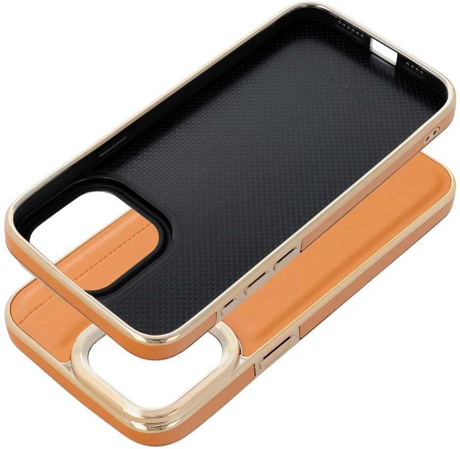 Dėklas Oem MILANO Case for IPHONE 15 Pro Max ruda