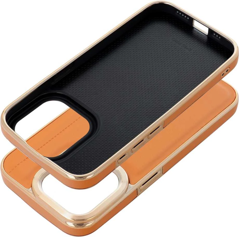 Dėklas Oem MILANO Case for IPHONE 15 Pro ruda