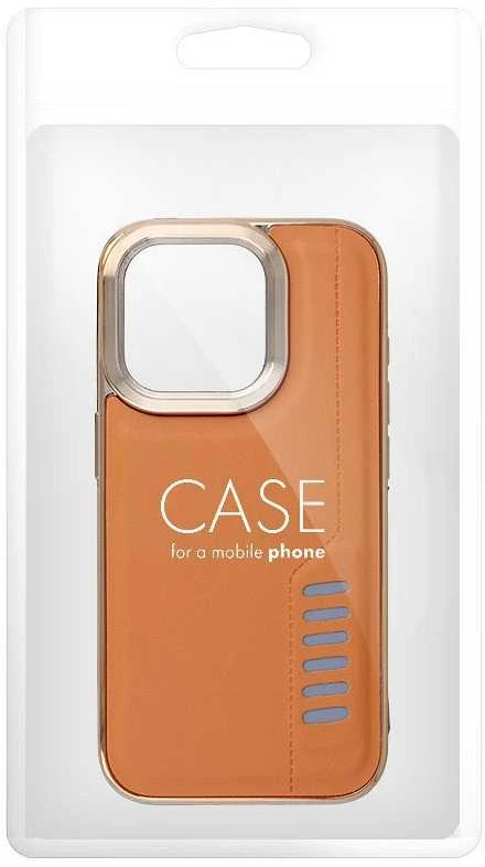 Dėklas Oem MILANO Case for IPHONE 15 Pro ruda