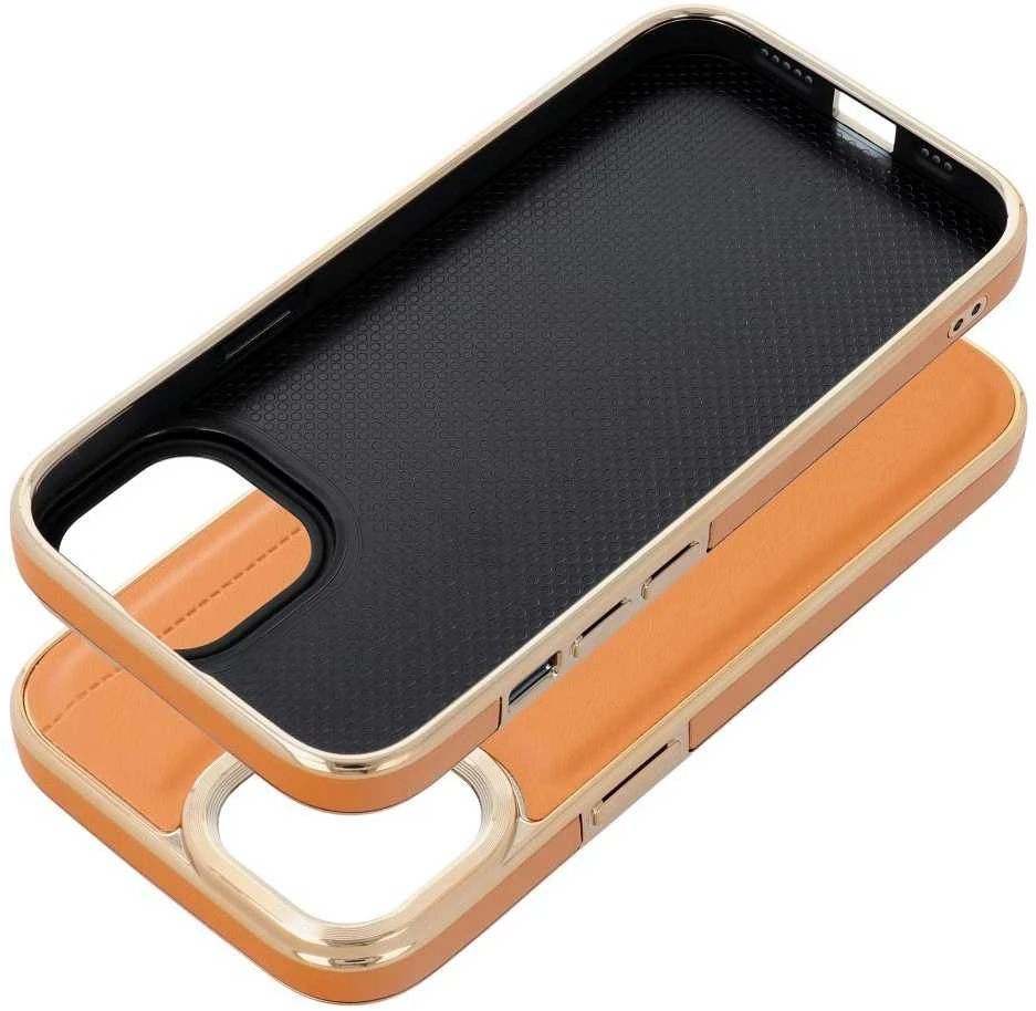 Dėklas Oem MILANO Case for IPHONE 15 ruda