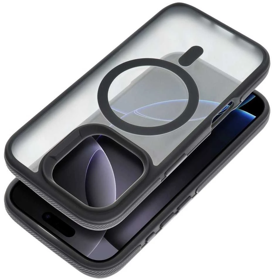 OEM dėklas NEO, skirtas IPHONE 16 Pro Max, suderinamas su MagSafe, juodas