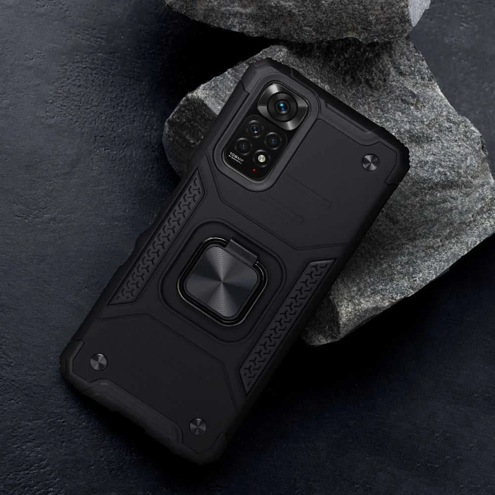 Oem NITRO dėklas skirtas Xiaomi Redmi 12C juodos spalvos