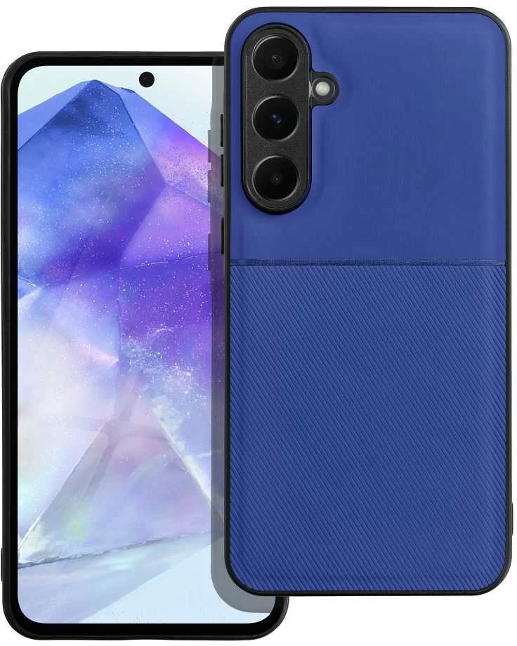 Forcell Oem NOBLE dėklas skirtas Samsung Galaxy A55 5G mėlynos spalvos