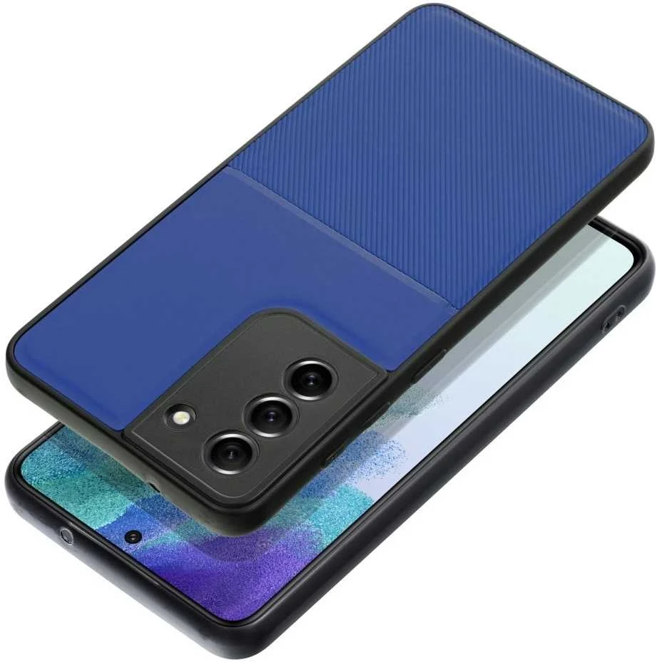 Oem NOBLE dėklas skirtas Samsung Galaxy S21 FE mėlynos spalvos