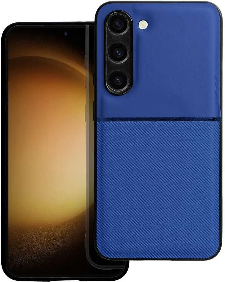 Forcell Oem NOBLE dėklas skirtas Samsung Galaxy S23 mėlynos spalvos