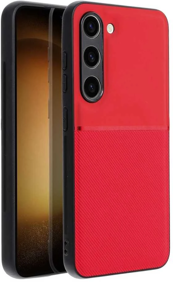 Forcell Oem NOBLE dėklas skirtas Samsung Galaxy S23 red