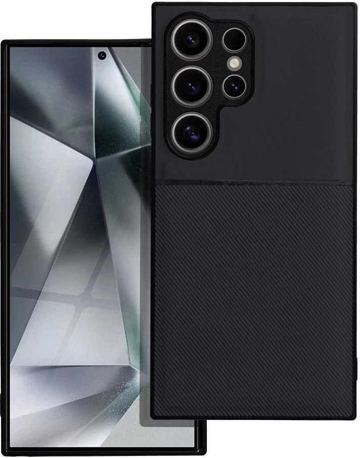 Forcell Oem NOBLE dėklas skirtas Samsung Galaxy S24 Ultra juodos spalvos