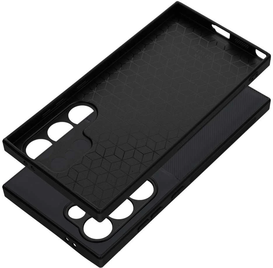 Forcell Oem NOBLE dėklas skirtas Samsung Galaxy S24 Ultra juodos spalvos