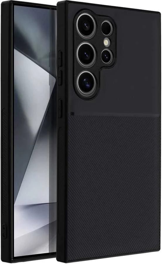 Forcell Oem NOBLE dėklas skirtas Samsung Galaxy S24 Ultra juodos spalvos