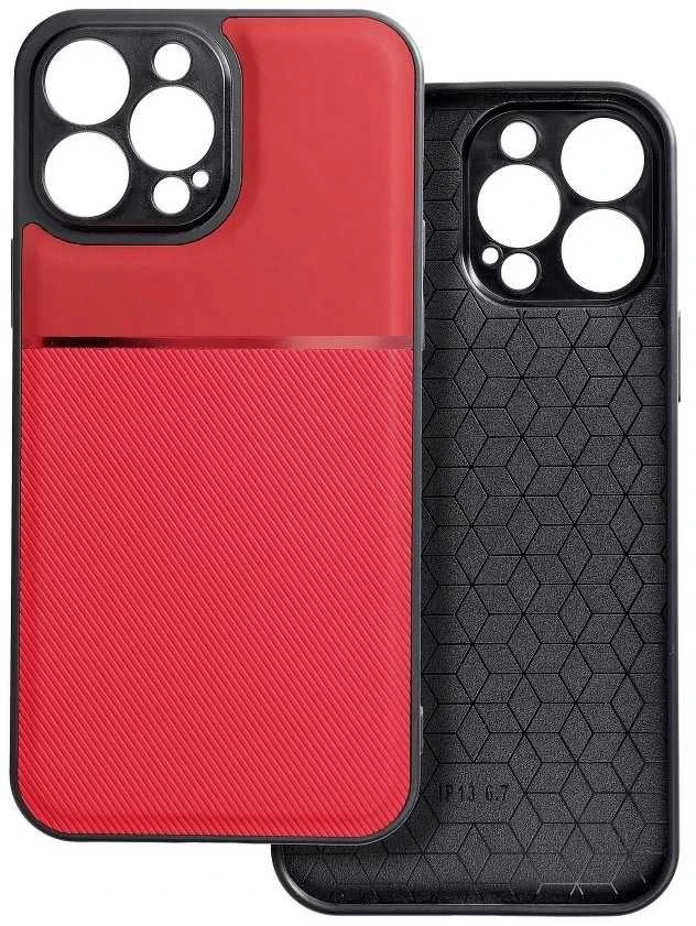 Forcell Oem NOBLE dėklas skirtas Xiaomi Redmi Note 11 Pro / 11 Pro 5G red