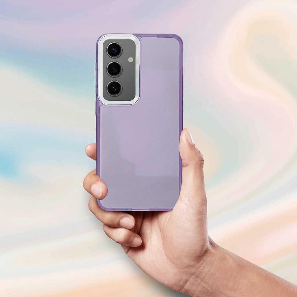 Oem PEARL dėklas skirtas Xiaomi Redmi 13C / POCO C65 violetinės spalvos