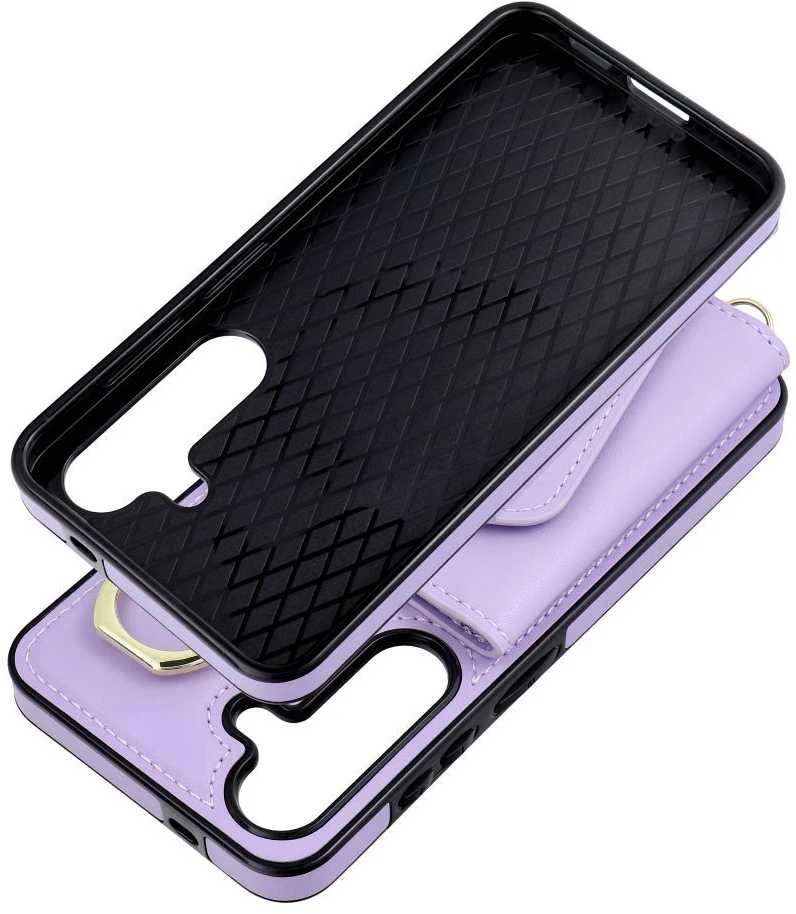 Oem WONDER piniginės dėklas, skirtas SAMSUNG S25 EDGE, alyvinis