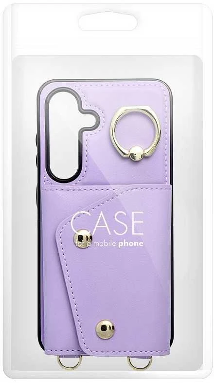 Oem WONDER piniginės dėklas, skirtas SAMSUNG S25 EDGE, alyvinis