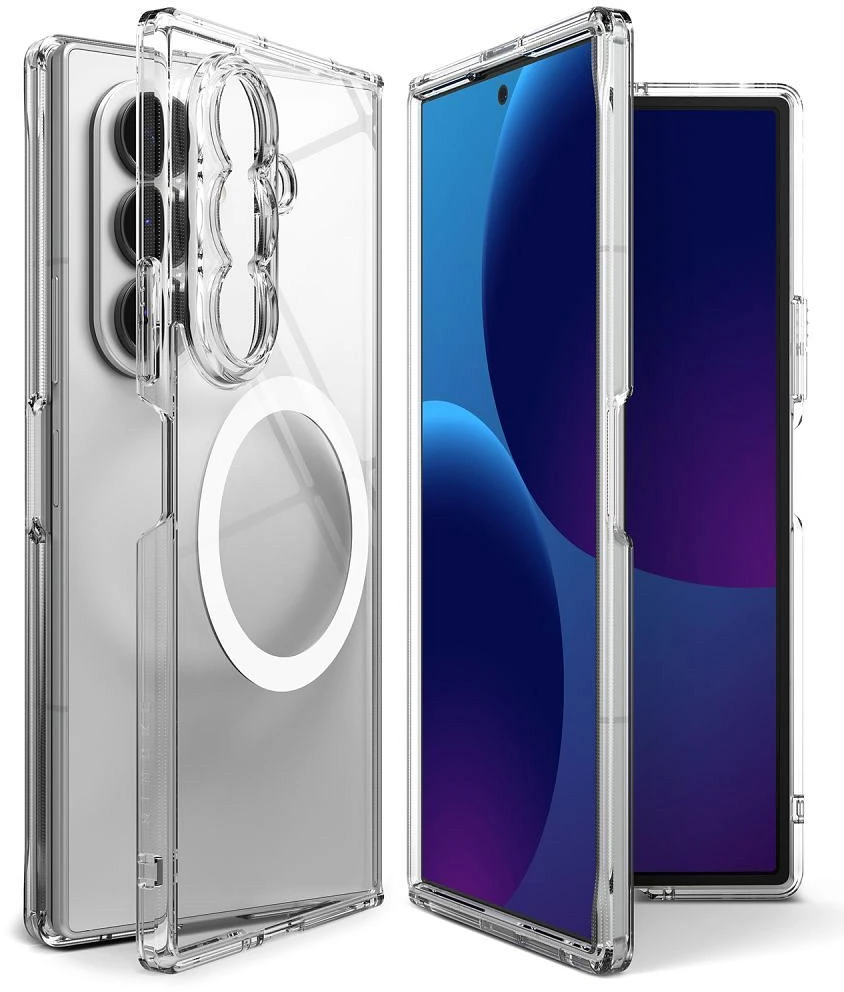 Dėklas RINGKE FUSION MAGNETIC MAGSAFE GALAXY Z FOLD 8 ULTRA CLEAR