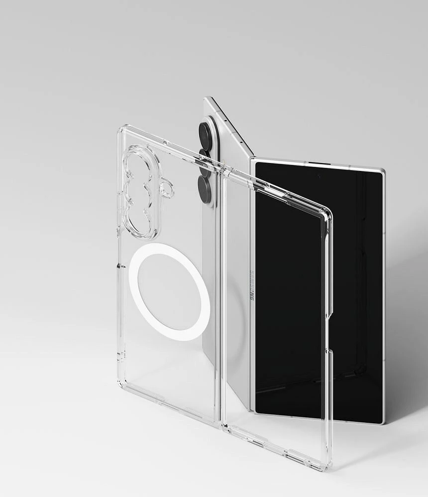 Dėklas RINGKE FUSION MAGNETIC MAGSAFE GALAXY Z FOLD 8 ULTRA CLEAR