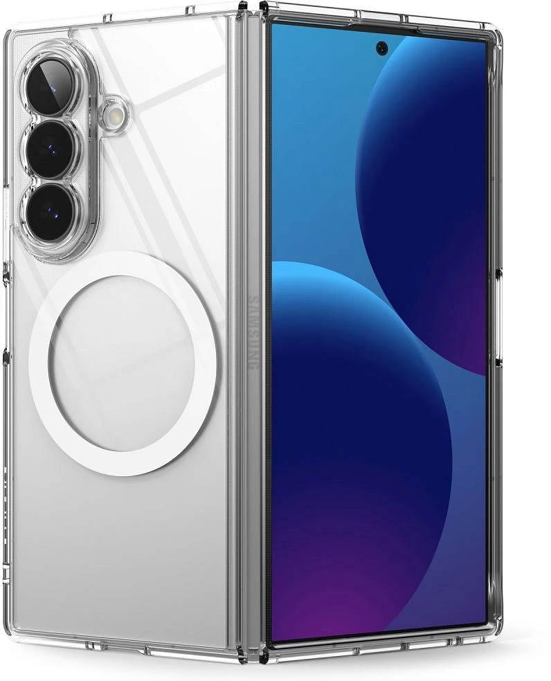 Dėklas RINGKE FUSION MAGNETIC MAGSAFE GALAXY Z FOLD 8 ULTRA CLEAR