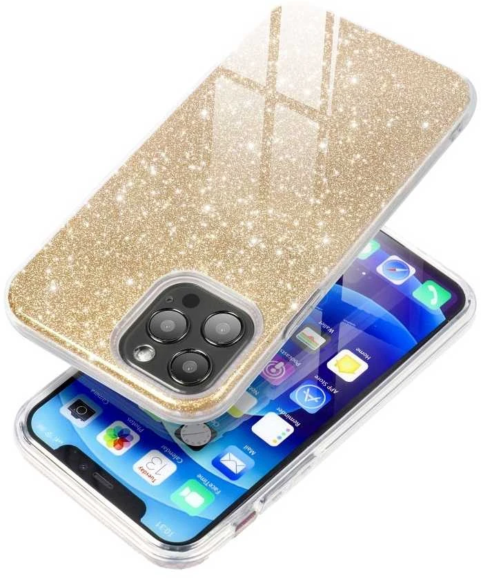 Forcell Oem SHINING Dėklas skirtas Samsung Galaxy A54 5G aukso spalvos