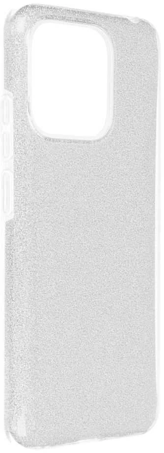 Forcell Oem SHINING Dėklas skirtas Xiaomi Redmi 12C sidabro spalvos