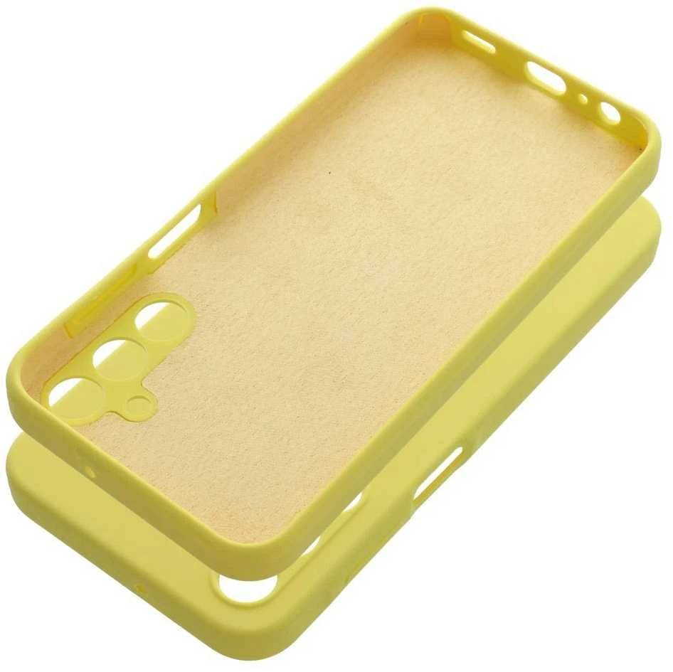 Oem Dėklas SILICONE 2mm skirtas Samsung Galaxy A15 5G / A15 4G lemon