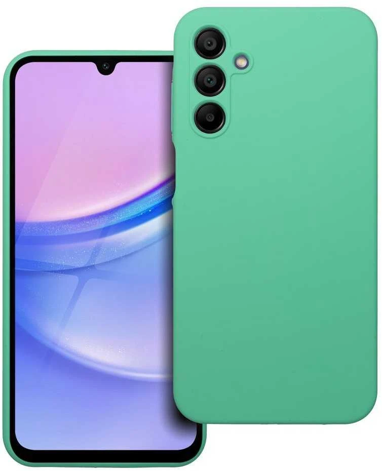 Oem Dėklas SILICONE 2mm skirtas Samsung Galaxy A15 5G / A15 4G mint
