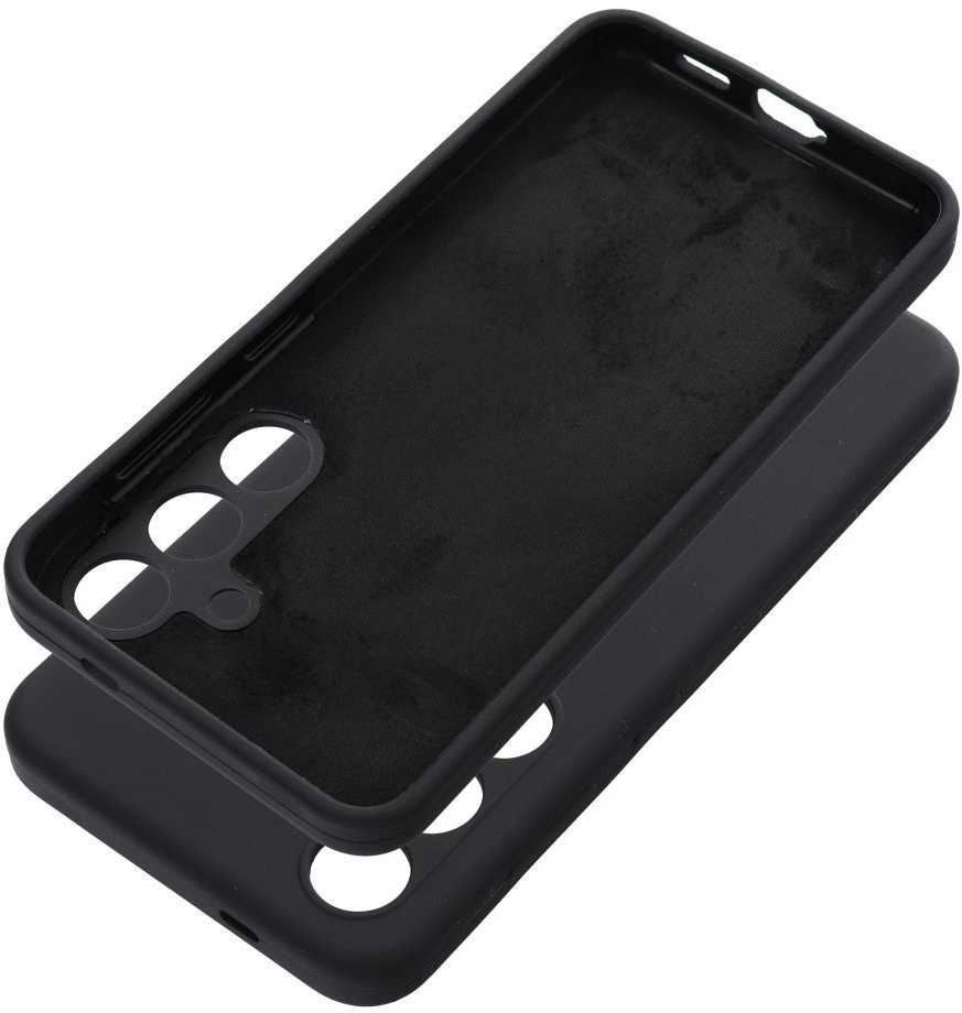 Oem Silikoninis dėklas 2mm skirtas Samsung Galaxy A16 5G / A16 4G juodos spalvos