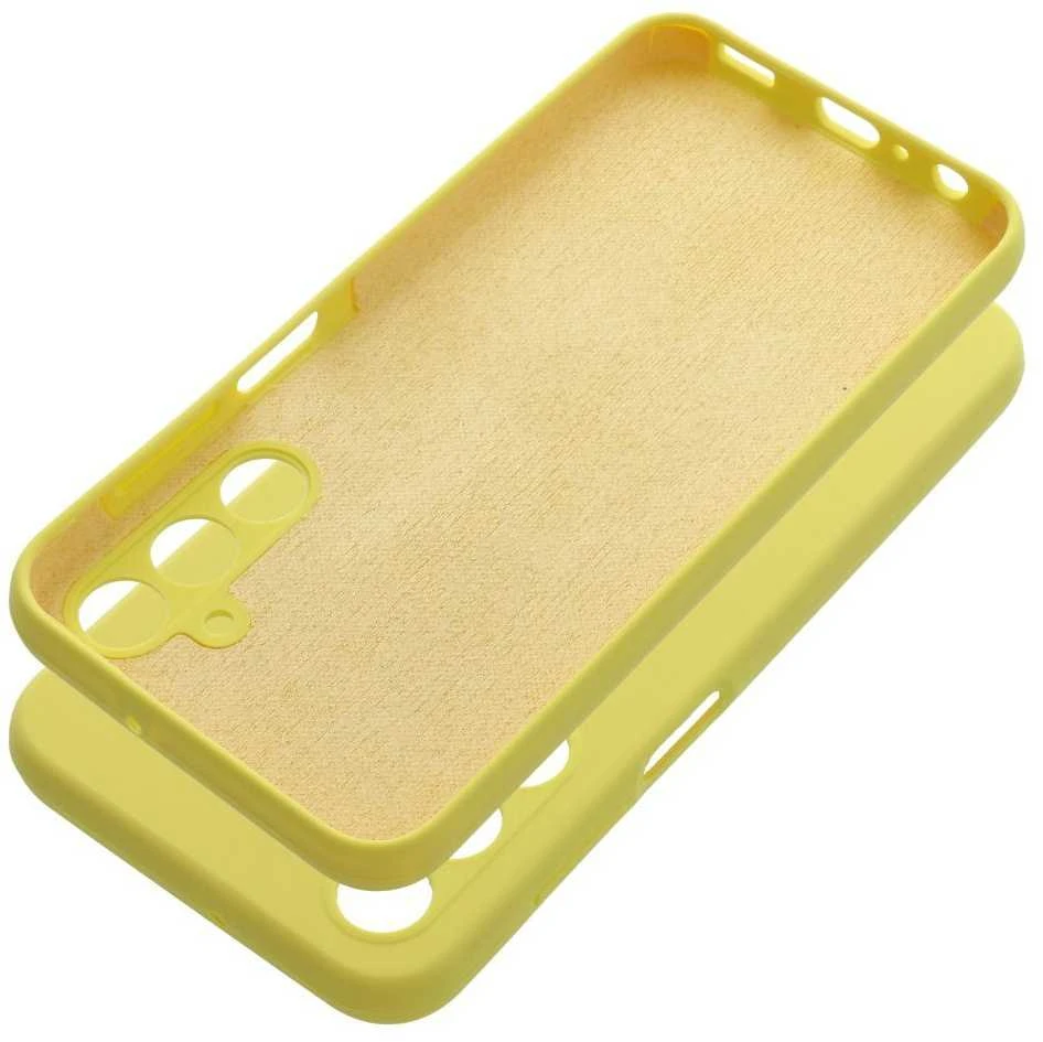 Oem Dėklas SILICONE 2mm skirtas Samsung Galaxy A25 5G lemon