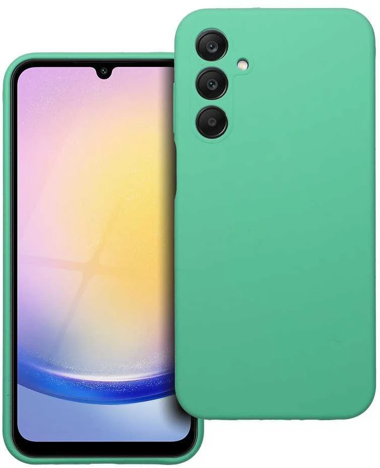 Oem Dėklas SILICONE 2mm skirtas Samsung Galaxy A25 5G mint