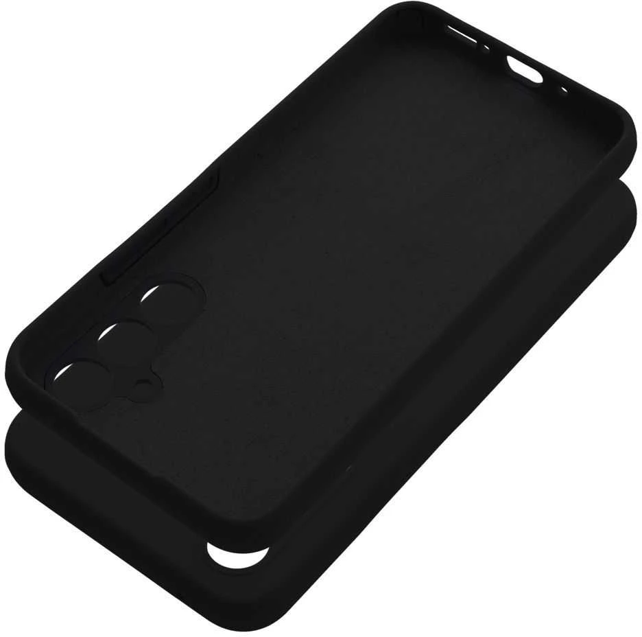 Oem Dėklas SILICONE 2mm skirtas Samsung Galaxy A54 5G juodos spalvos