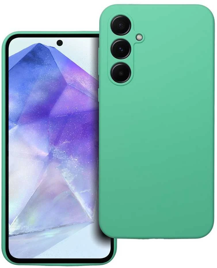 Oem Silikoninis dėklas 2mm skirtas Samsung Galaxy A55 5G mint