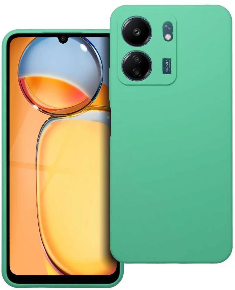 Oem Dėklas SILICONE 2mm skirtas Xiaomi Redmi 13C mint