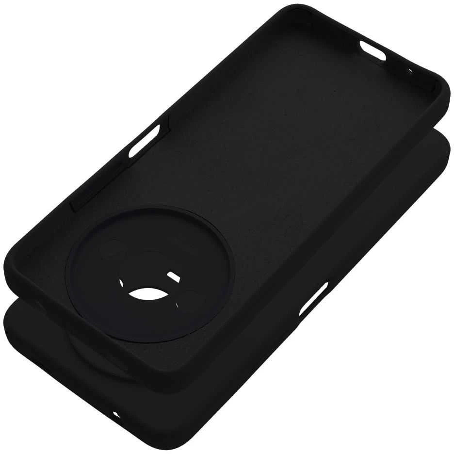 Oem Dėklas SILICONE 2mm skirtas Xiaomi REDMI A3 4G juodos spalvos