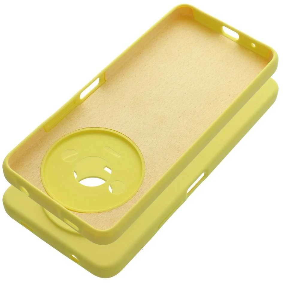 Oem Dėklas SILICONE 2mm skirtas Xiaomi Redmi A3 4G lemon