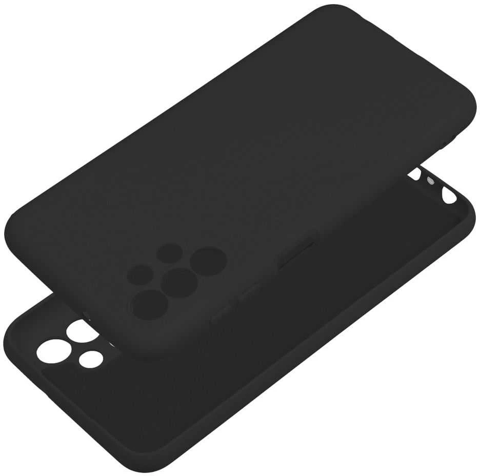 Forcell Oem SILICONE dėklas skirtas Samsung Galaxy A13 4G juodos spalvos