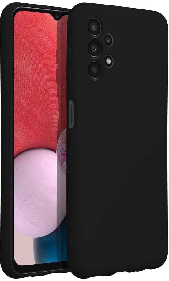 Forcell Oem SILICONE dėklas skirtas Samsung Galaxy A13 4G juodos spalvos