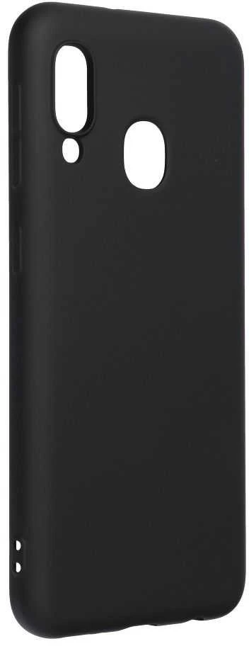 Forcell Oem Silikoninis dėklas skirtas Samsung Galaxy A20E juodos spalvos