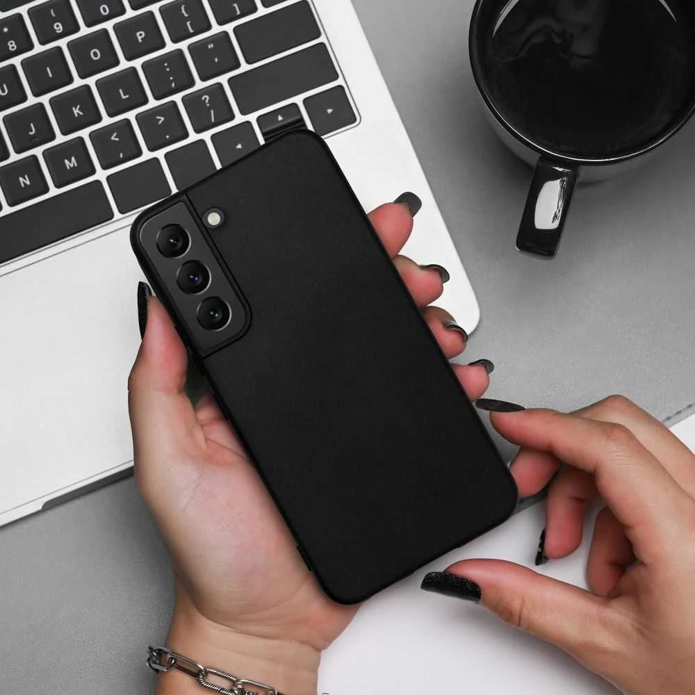 Forcell Oem SILICONE dėklas skirtas Samsung Galaxy A32 5G juodos spalvos