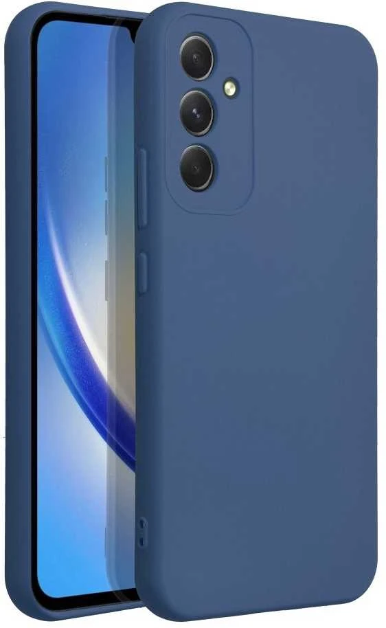Forcell Dėklas na Samsung A34 5G Silicone mėlyna