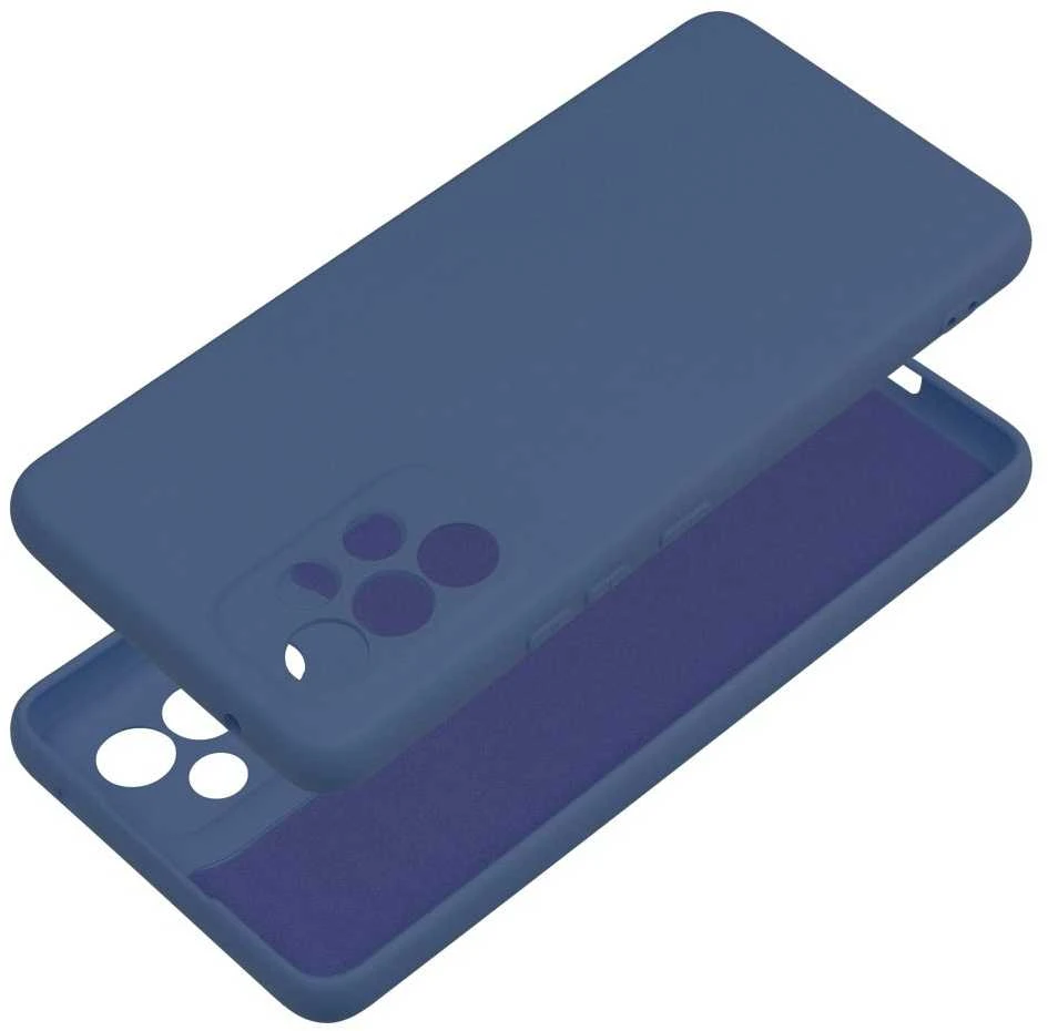Partner Tele.com Forcell SILICONE LITE dėklas SAMSUNG Galaxy A53 5G mėlyna