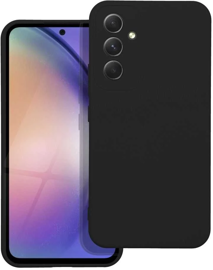 Oem SILICONE dėklas skirtas Samsung Galaxy A54 5G juodos spalvos