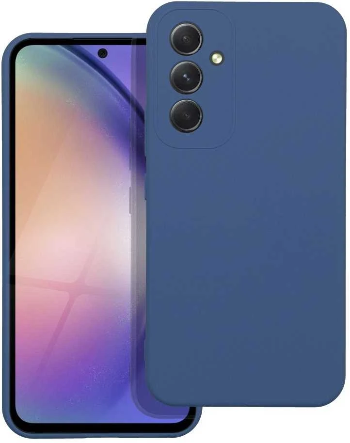 Forcell Oem SILICONE dėklas skirtas Samsung Galaxy A54 5G mėlynos spalvos