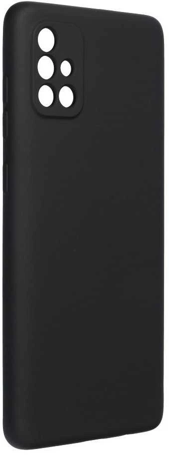 Forcell Oem SILICONE dėklas skirtas Samsung Galaxy A71 juodos spalvos