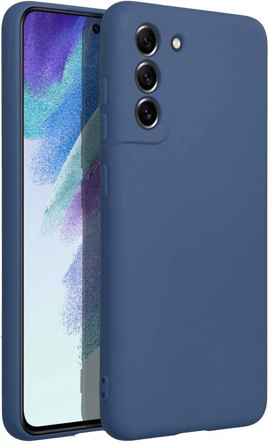 Forcell Oem Silikoninis dėklas skirtas Samsung Galaxy S21 FE mėlynos spalvos