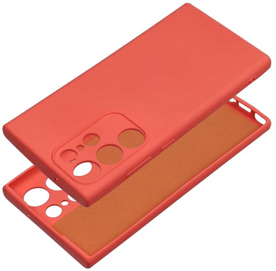 Oem SILICONE dėklas skirtas Samsung Galaxy S23 Ultra peach