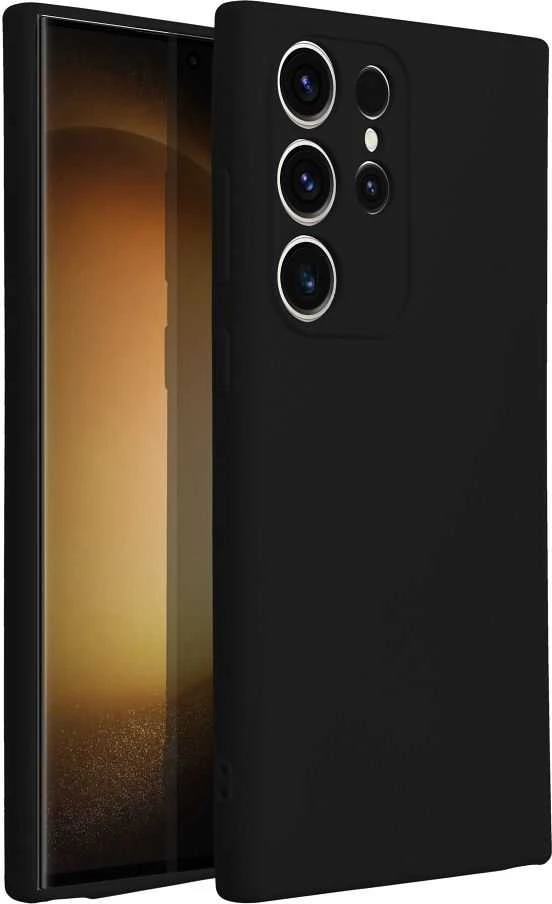 Oem Silikoninis dėklas skirtas Samsung Galaxy S23 Ultra juodos spalvos